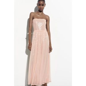 Zara Sequin Knit Dress